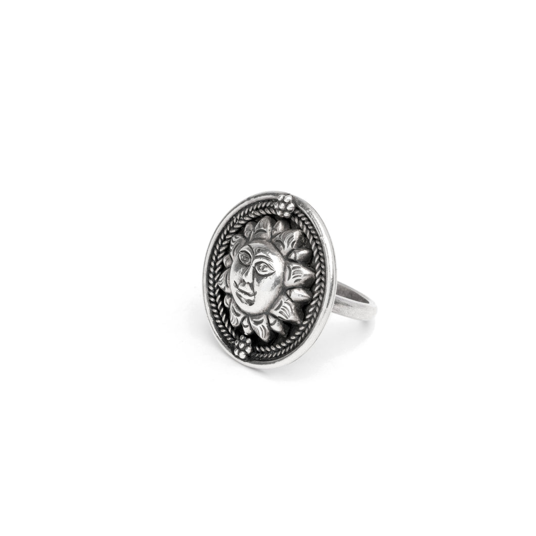 Sonnenring aus Silber